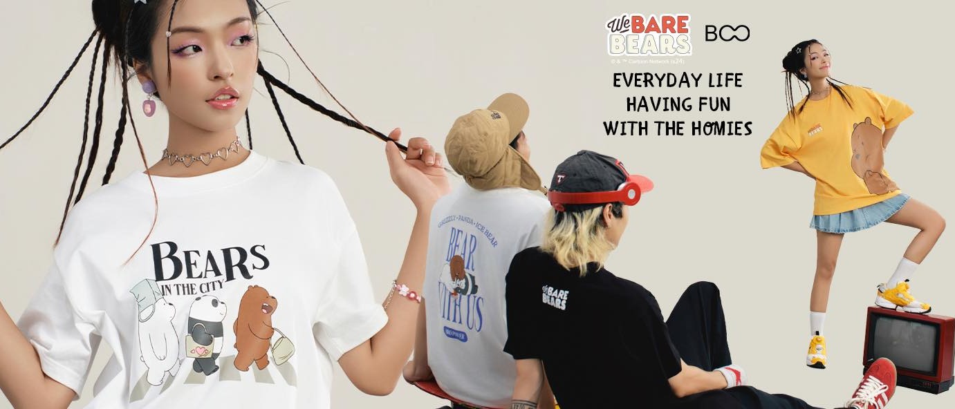 We Bare Bears x BOO